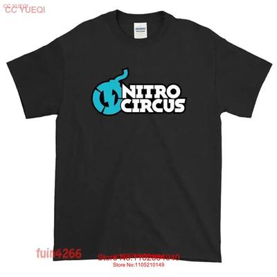 New Nitro Circus BMX Logo T Shirt USA Size S XXL Vintage Washed Casual Breathable Fashion Slightly Unisex Streetwear Stretched