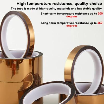 Goldfinger Hochtemperatur-Klebeband Pi Polyimid Thermisch Batterieverpackung Leiterplatte Lötbeständig Isolierung Isolierung Viskosität
