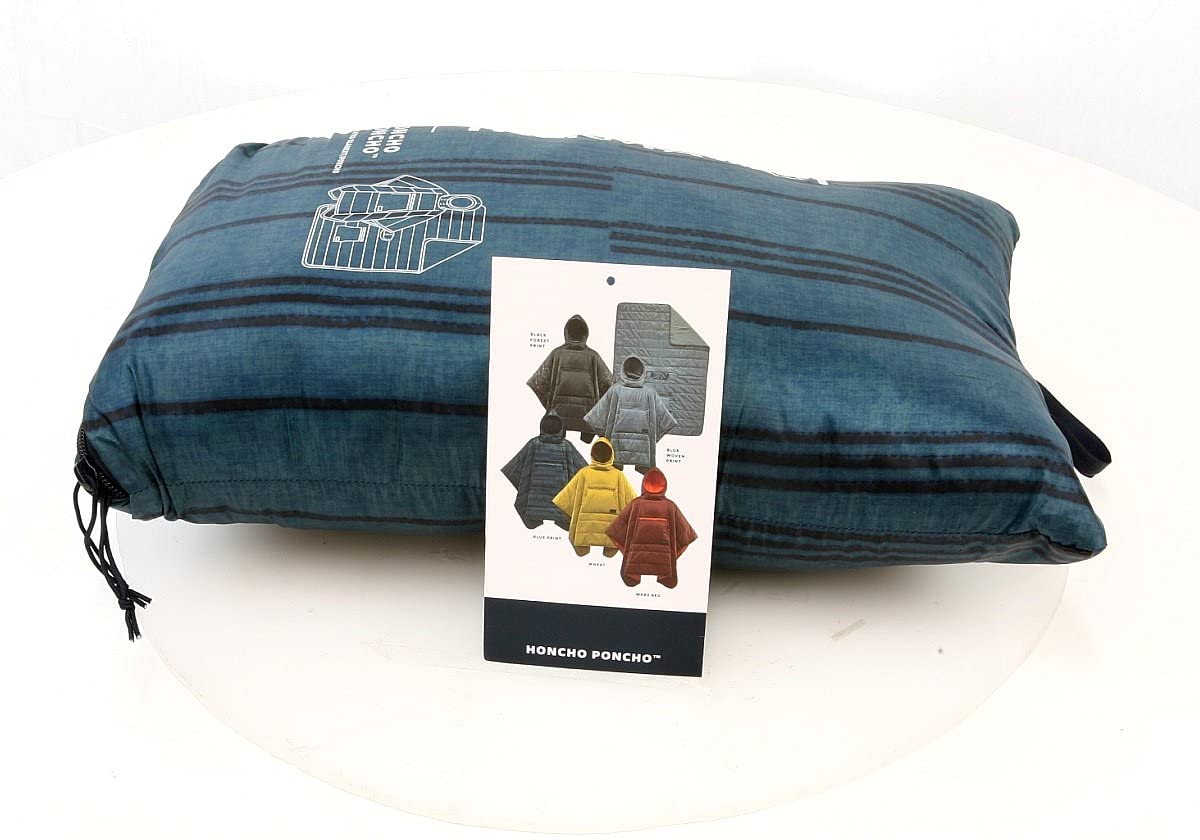 

THERMAREST Honcho Уличное пончо с капюшоном, Синее, [Б/У] синий