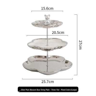 Nordic Ceramic Multi-tier Fruit & Dessert Stand