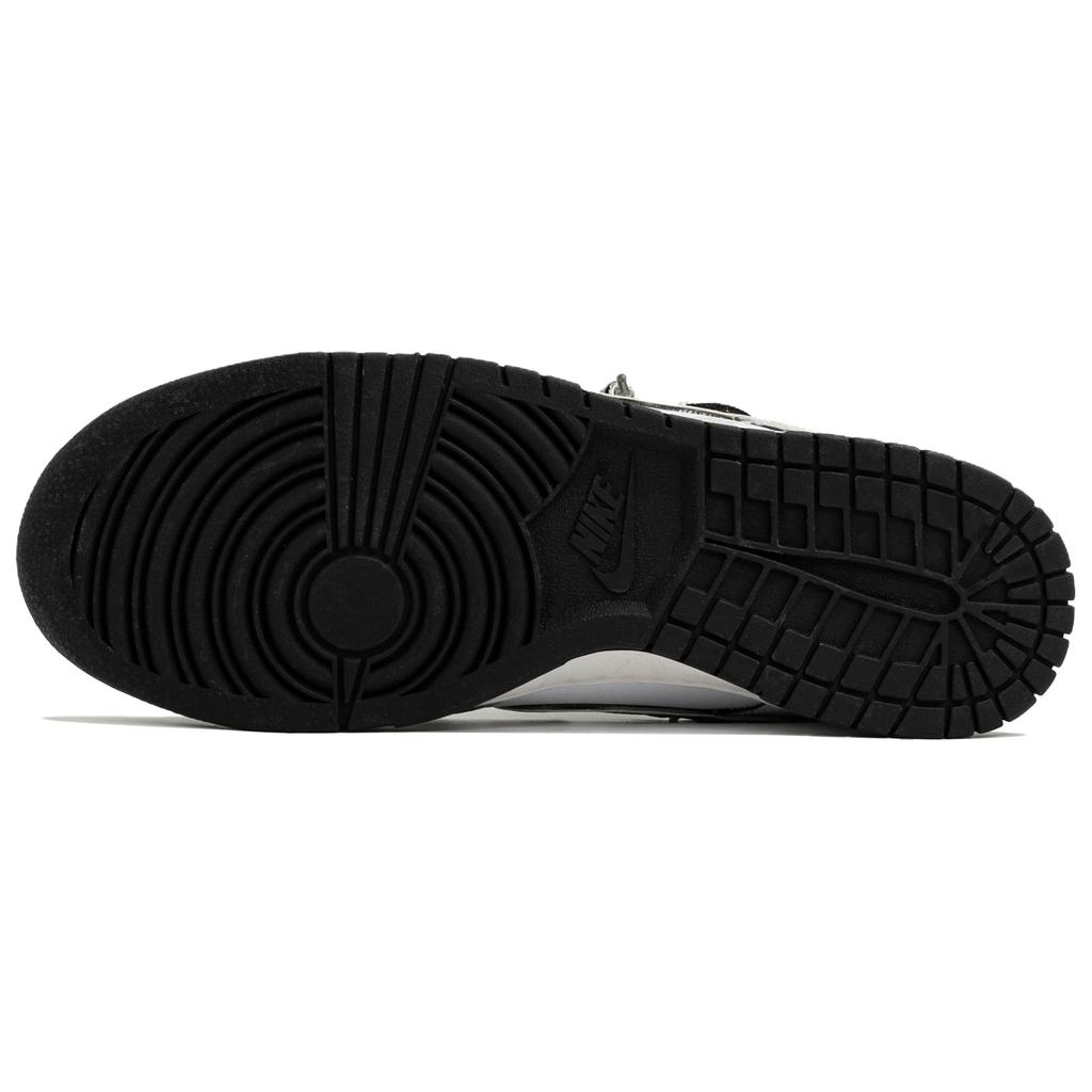 Nike Dunk Myriad Flowers, Flying Pegasus, Shopping Bag Abrasion Resistant Low top Skateboard Shoes Men's Gray White DD1391-100(Team1023-S-BOX)