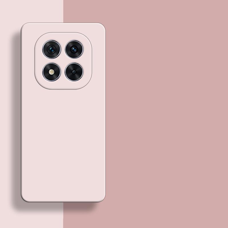 

Для Redmi Note 14 Pro Plus Чехол для Redmi Note 14 Pro 4G 5G Чехол Оригинальный жидкий силиконовый резиновый бампер для Redmi Note 14 4G 5G For Note14Pro 4G розовый