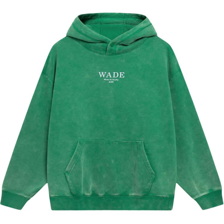 Li-Ning AWDT141-9 Men s Wade Series Loose Fit Hooded Sweatshirt Green M