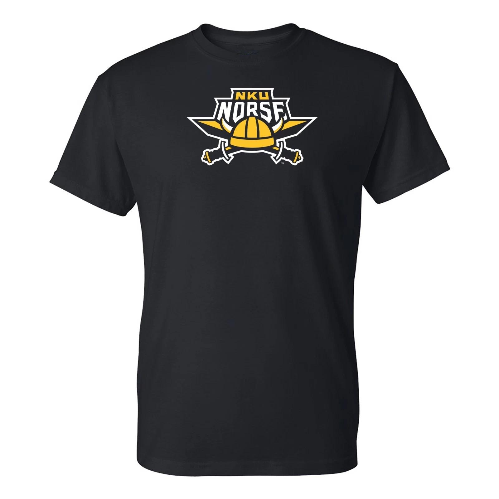 Northern Kentucky Norse Spartans Primary Logo T-Shirt - Black S