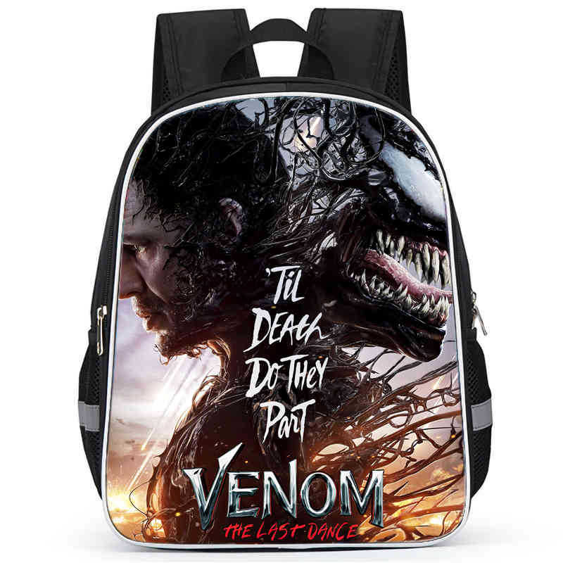 Venom 3 After A Dance Peripheral Anime Printed Backpack Student School Bag Standard