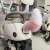 Car Wagging Tail Sound Activated & Remote Control, Electric Moving Fluffy Fox Tail, Auto Decoration Plush Tail for Car