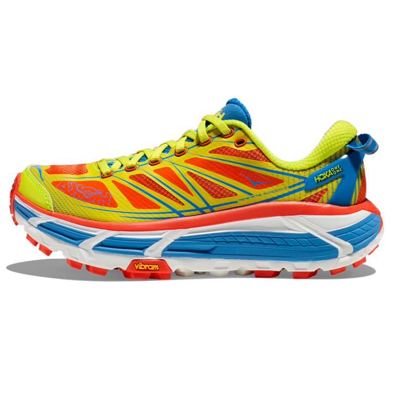HOKA ONE ONE Mafate Speed 2 Flame Evening Primrose Sneakers 1126851-FEPR 42