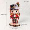 New Wooden Christmas Desktop Ornament: Snowman, Santa, Gingerbread Man Decorations
