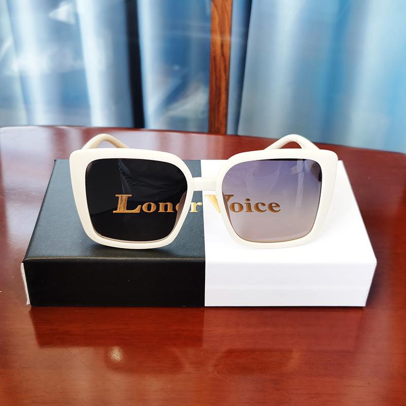 Simple Light Luxury Women'S Sunglasses Fashion Sunglasses Large Frame Polarizing Glasses Women'S High-End Glasses