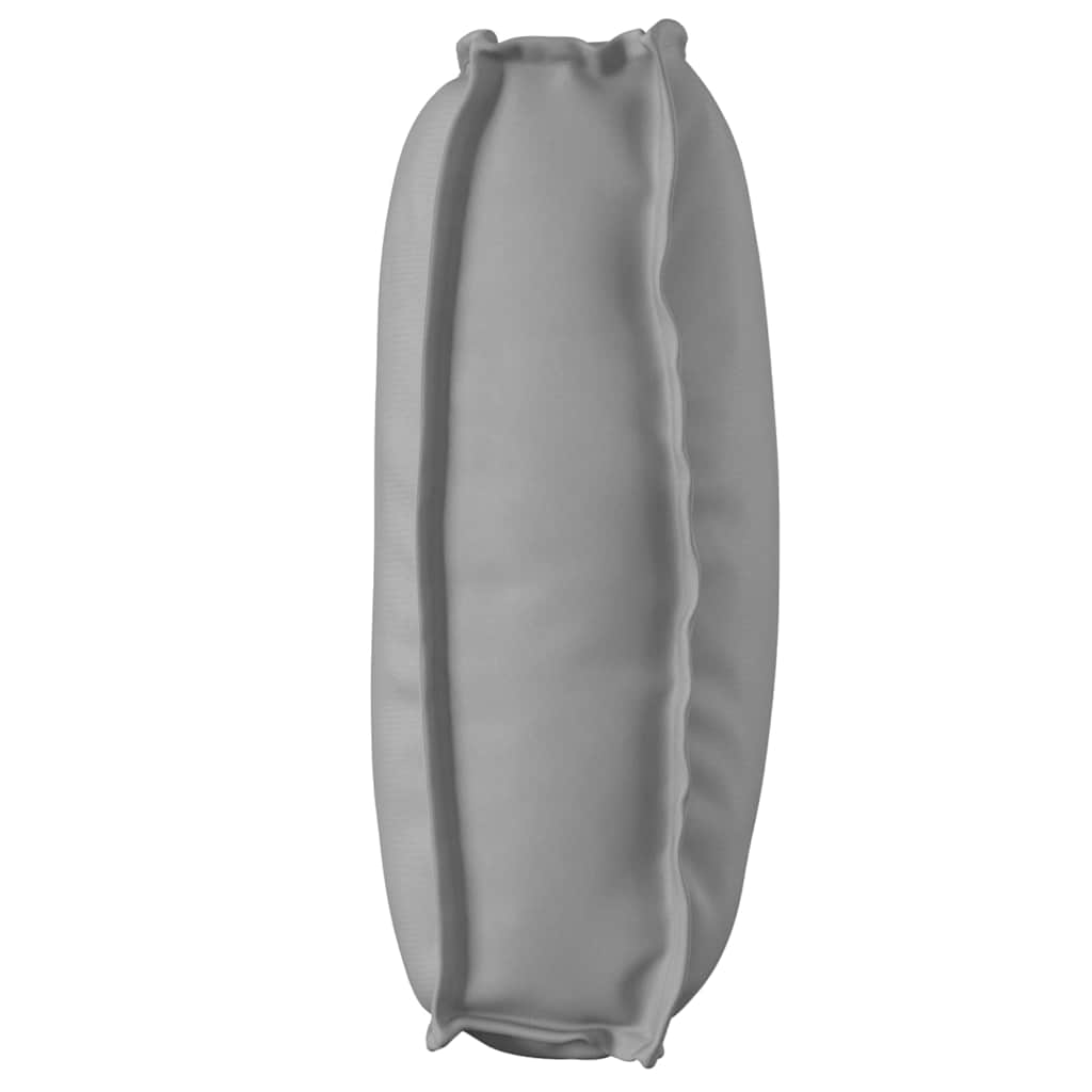 Grey Cushion 120 x 50 x 12 cm Oxford Fabric