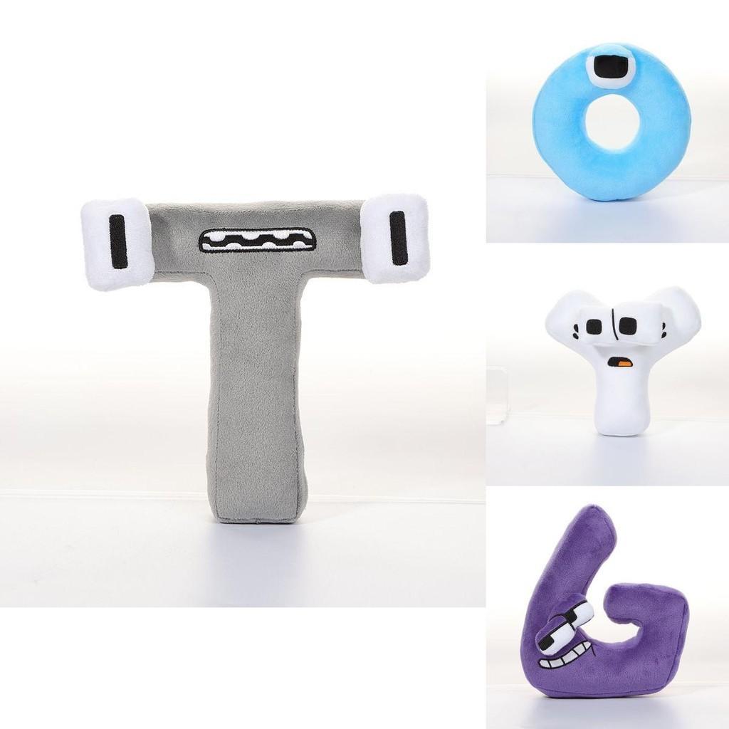 Adorable Alphabet Lore Letter A Plush Dolls Baby Educational Toys