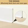 1PC 1m/78.74inch Wide Flexible Baseboard Made Of Soft PVC Kickboard Line, Plastic Floor Skirting Line, Self-Adhesive Decorative