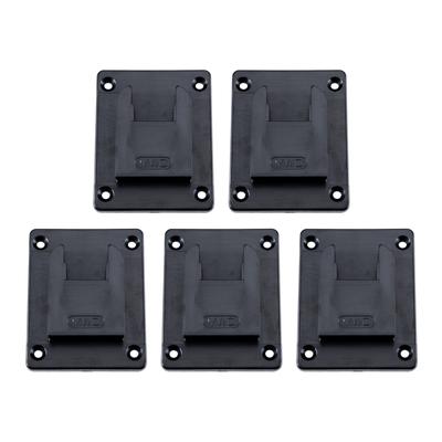 5 Pieces/set Electric Tool Screwdriver Wrench Base Snap for Miwaqi 14.4-18v Lithium Battery Wall Mount