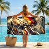 German Fashion Beach Towel: Ideal for Summer Adventures Soft, absorbent and quick drying suitable for swimming and bathing