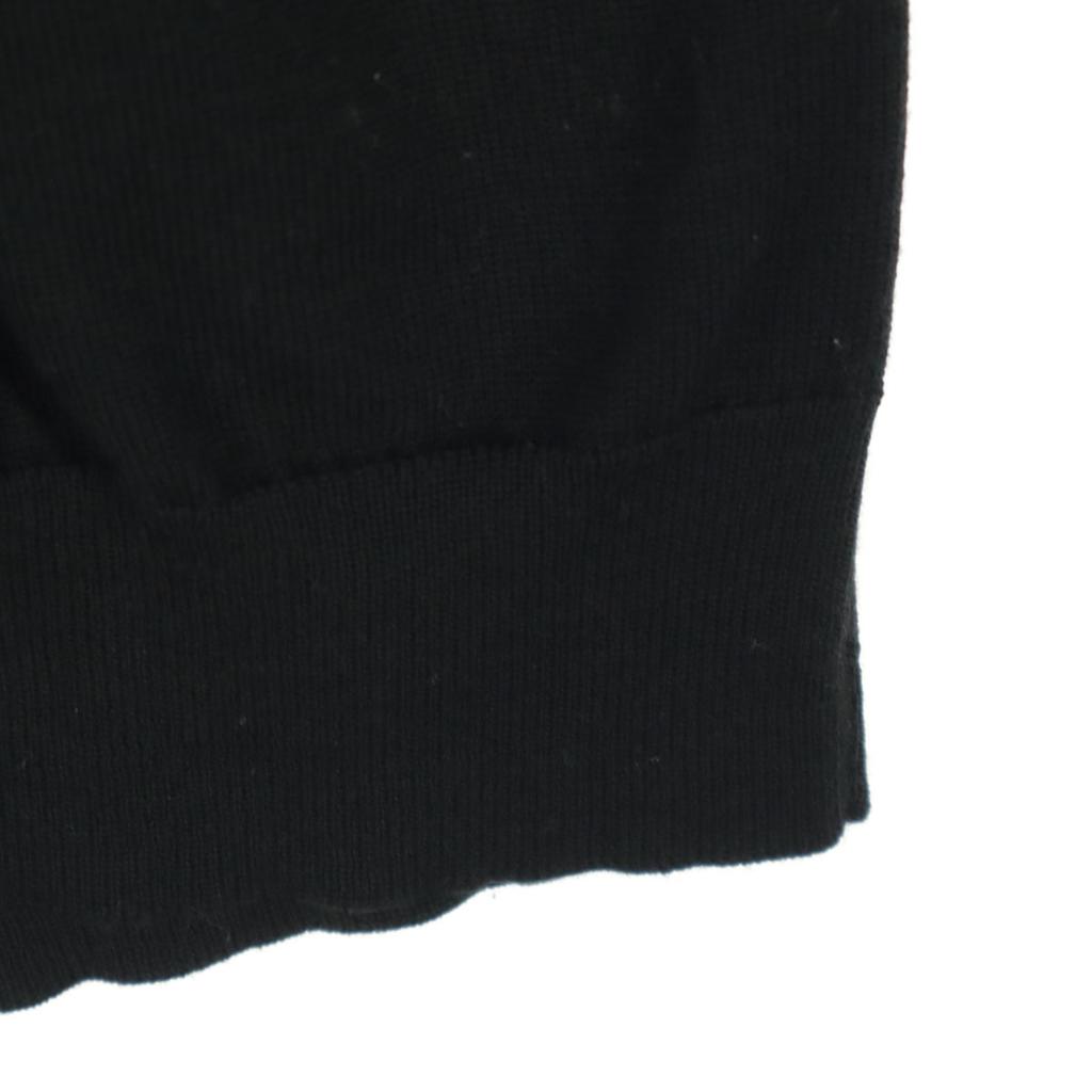 RALPH LAUREN One point logo Long sleeve knit cardigan L black Women Used