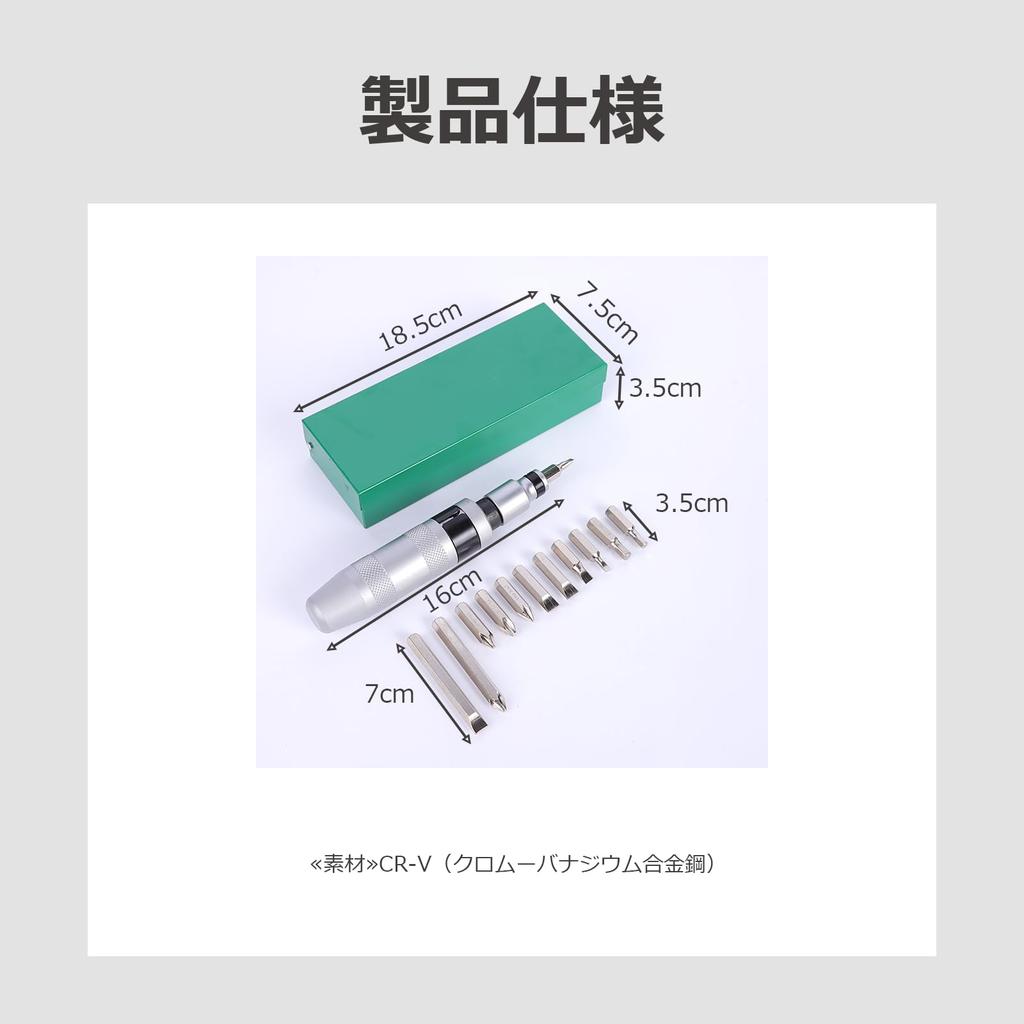 Manual Impact Driver for Removing Stripped and Nuts with Bit Driver Set Lifactlab. Screws, Bolts,