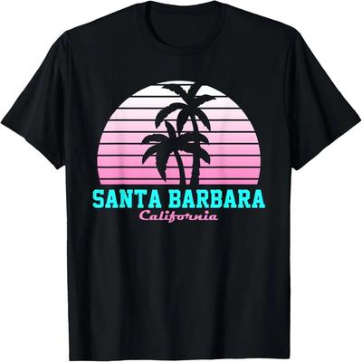Santa Barbara CA Souvenir Kalifornien Retro T-Shirt