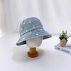 Women's and Men's Daily Denim Flower Bucket Hat