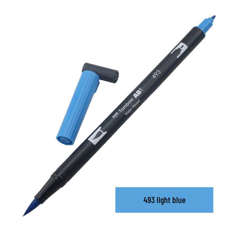 Tombow ABT Warm Color Double-Ended Watercolor Brush Pen for Students