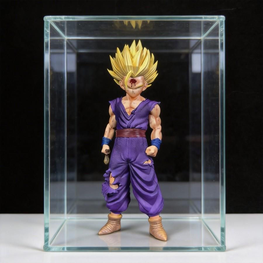 Anime Dragon Ball Z Son Gohan (Super Saiyan 2) Figure 29CM Collectible Model Desktop Decoration Gift for Fans