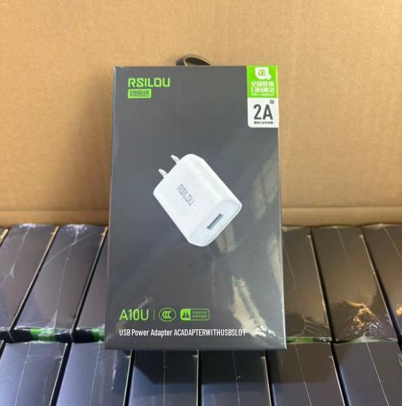 

Asluo AU10 2A Charger Head – 3C Certified, Ideal for Small Current Devices and Mobile Phones.