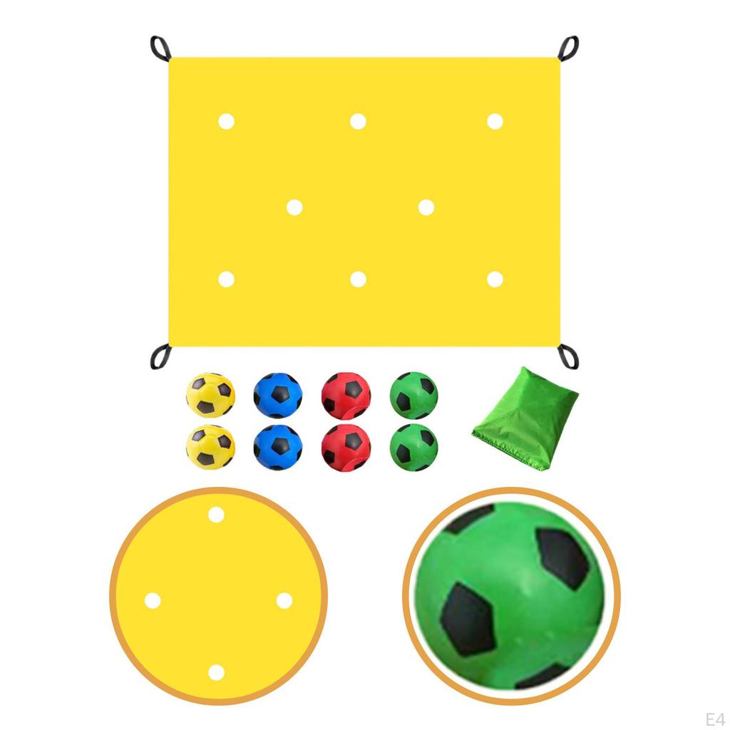 Hole Tarp Exercise Activities Coordination Interactive Outdoor with Ball Team Building Game for Park