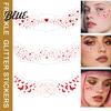 Party Makeup Tattoos Temporary Tattoo Sticker Red Freckles Face Tattoo