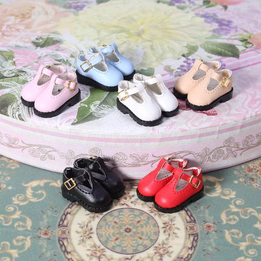 Dress Up For Blyth Doll Shoes Cute Outfit Doll Leather Shoes Kids Toy OB22 OB24 Shoes  ICY DBS
