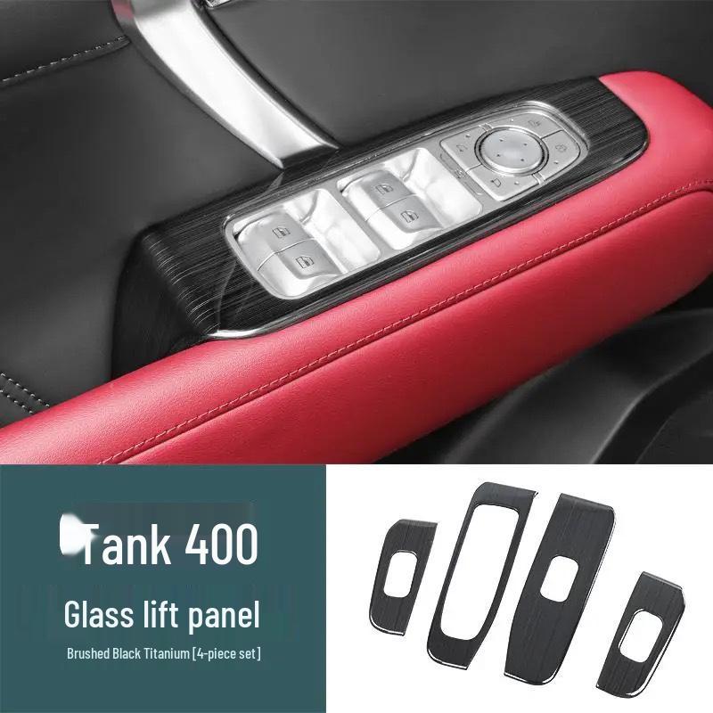 Decorative Tank 400 Hi4-T Switch Panel & Gear Frame Trim Set