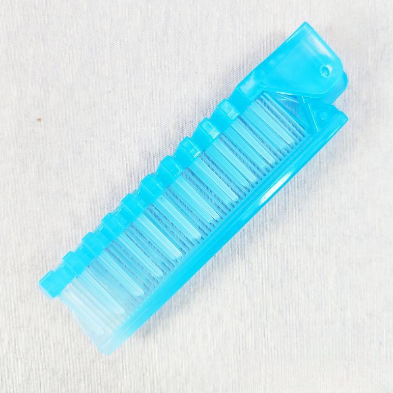 Peigne à cheveux pliable et portable, brosse de massage, outils de coiffure, style antistatique, peigne à cheveux pliable professionnel
