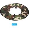 PATIKIL Hard Hat Sun Shade, Sun Shield Hard Hat Full Brim Attachment for Construction Outdoor Work, Camo