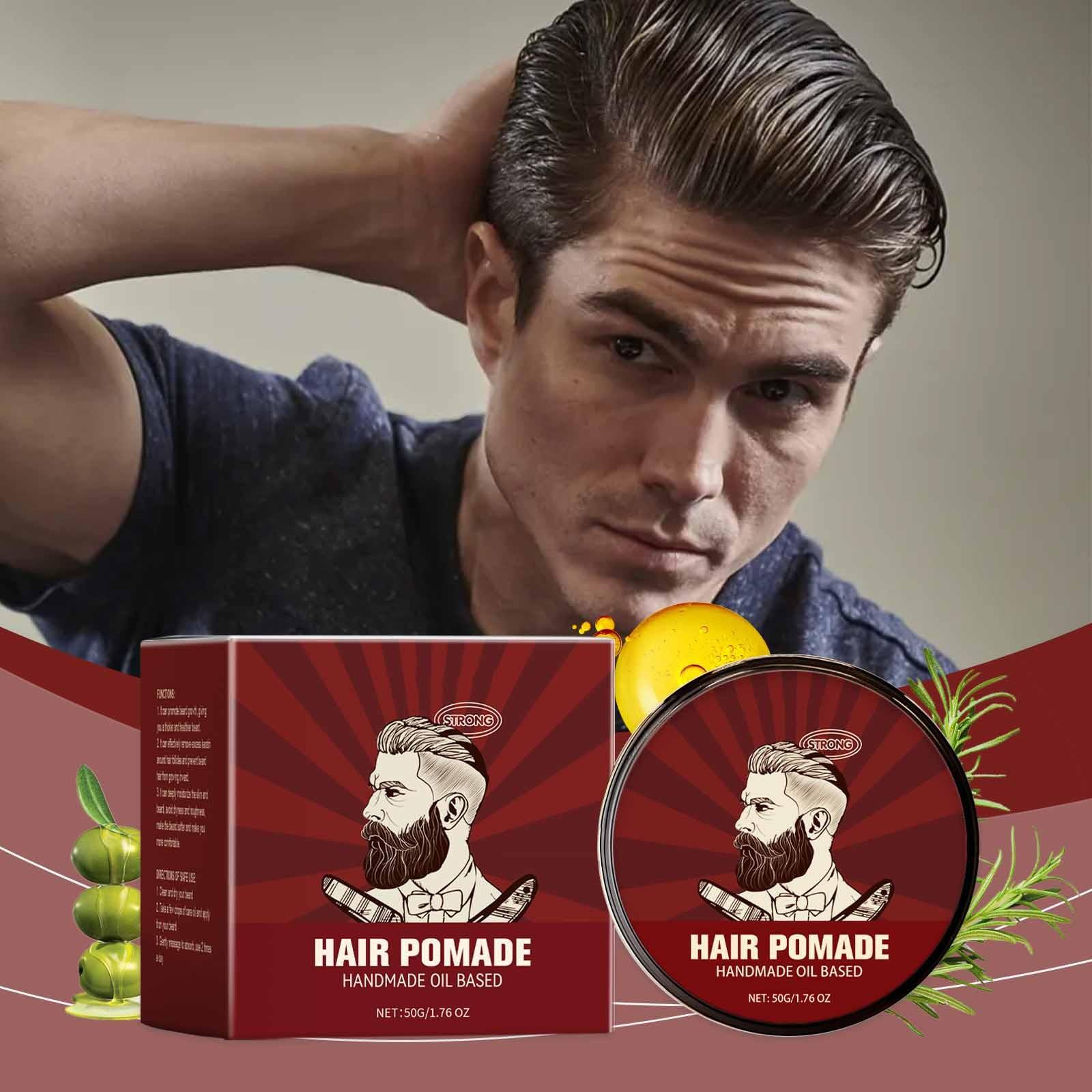 

Помада для волос ручной работы на масляной основеУвлажняющий крем для укладки волосМужское масло для укладкиНесмываемый, стойкий, свежий укладочный крем One Size