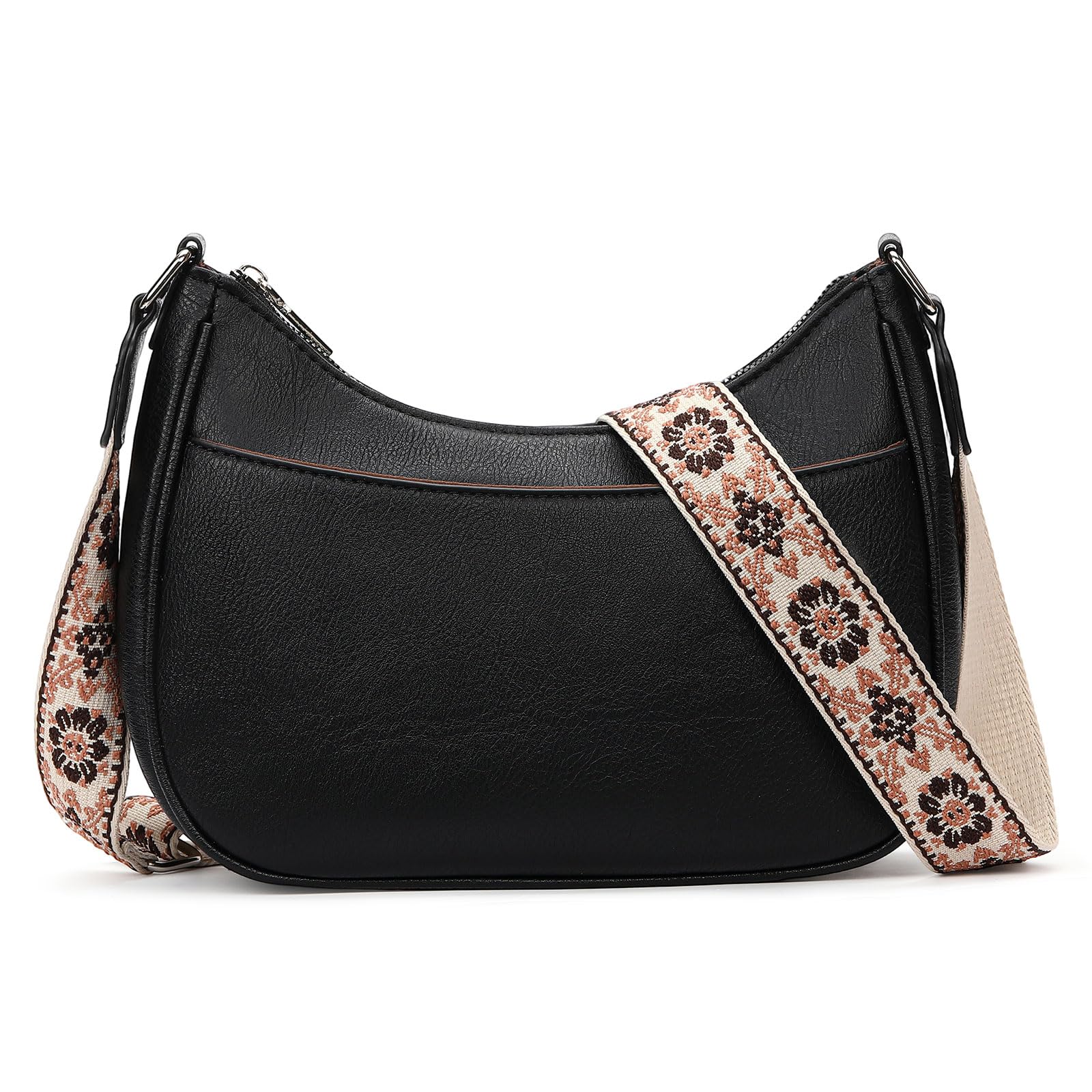 

LEEXTON Women s Shoulder Bag, Large Capacity, Wide Strap, Crossbody Bag, Simple and Stylish, Perfect for Commuting, with Adjustable Strap