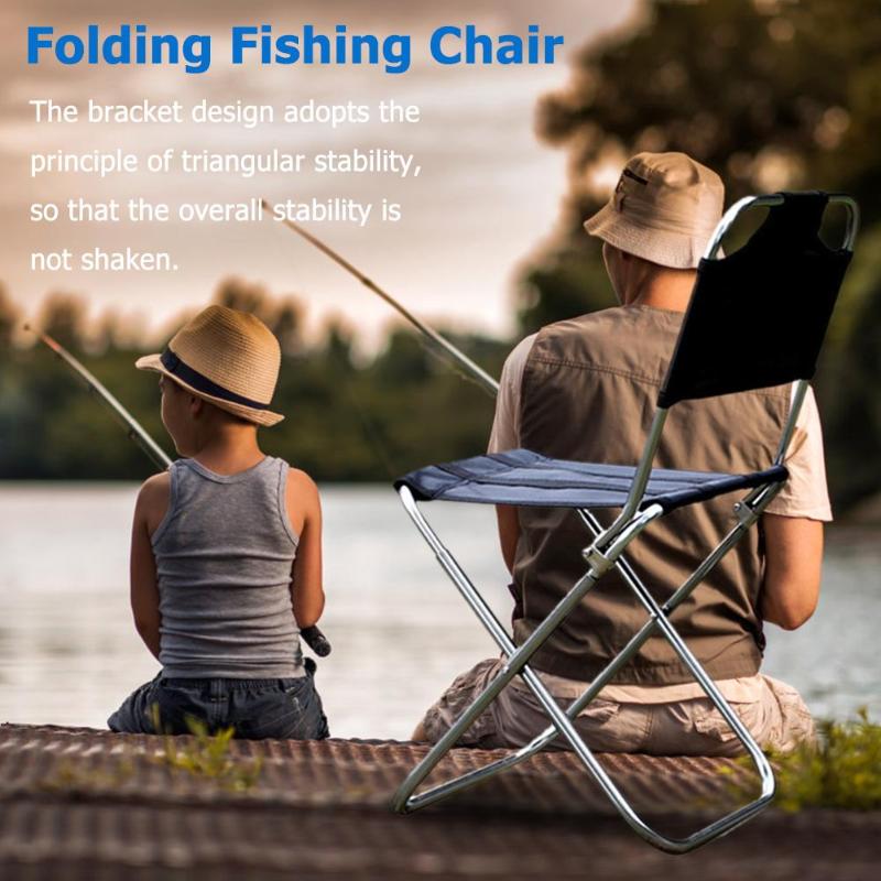 Lightweight Folding Beach Chair Outdoor Portable Camping Chair For Hiking Fishing Picnic Barbecue Vocation Casual Garden Chairs