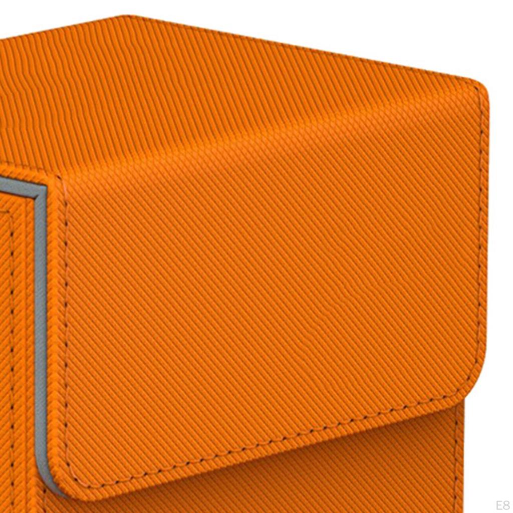 Card Deck Box PU Leather Organizer Protector Holder
