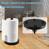 Damped Stainless Steel Paper Towel Holder No-Drill Kitchen Desktop Rack