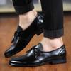 Fashion Men's Pointed Loafers Fashionable and Versatile Design Party Wedding Outdoor Leisure Business Walking Daily Office Work Shoes