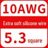High-Temp Resistant Silicone Wire for Lithium Battery, Tinned Copper, Various AWG Sizes