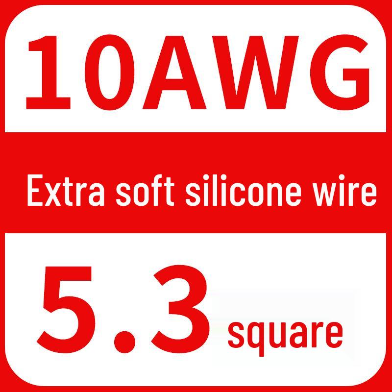 High-Temp Resistant Silicone Wire for Lithium Battery, Tinned Copper, Various AWG Sizes
