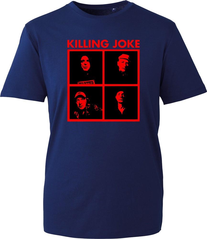 Killing Joke TShirt 80s Alt Rock Music Fan Top NeoMinimalist Band Gift New UK S