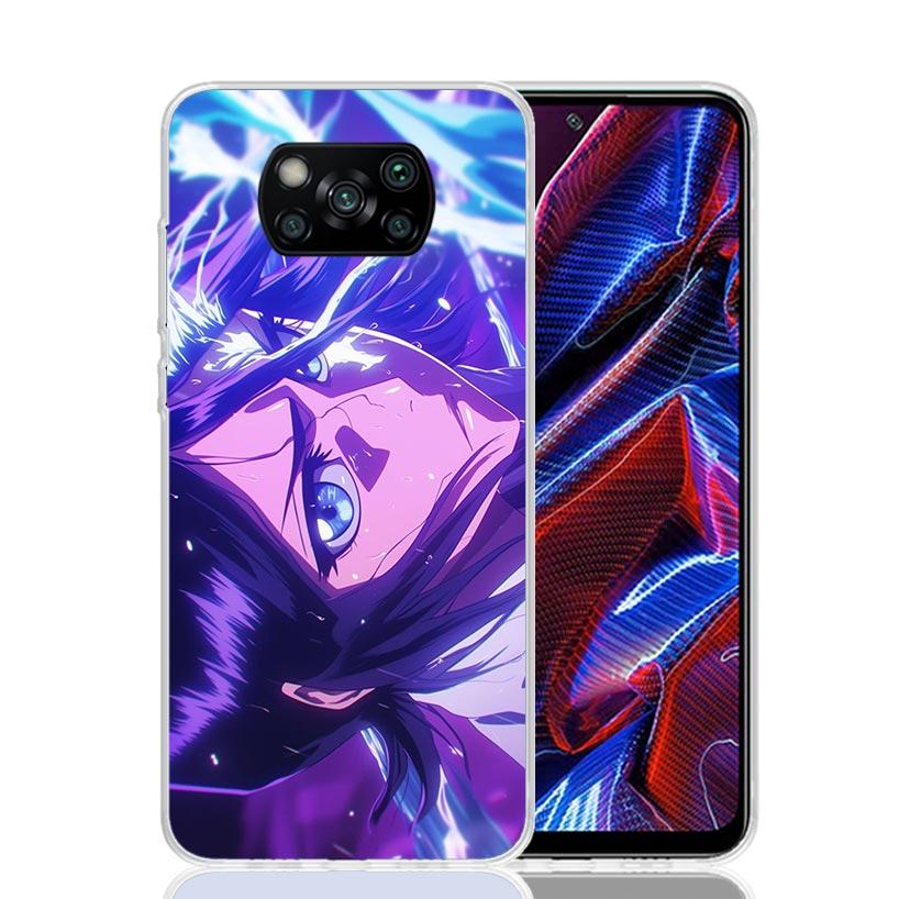 Bleach Kuchiki Rukia Phone Case For Xiaomi Poco X7 X6 X5 Pro F7 Ultra Redmi 15C 15 13 13C 12 12C 10 10A 10C 9 9A 9C 9T Cover Poc