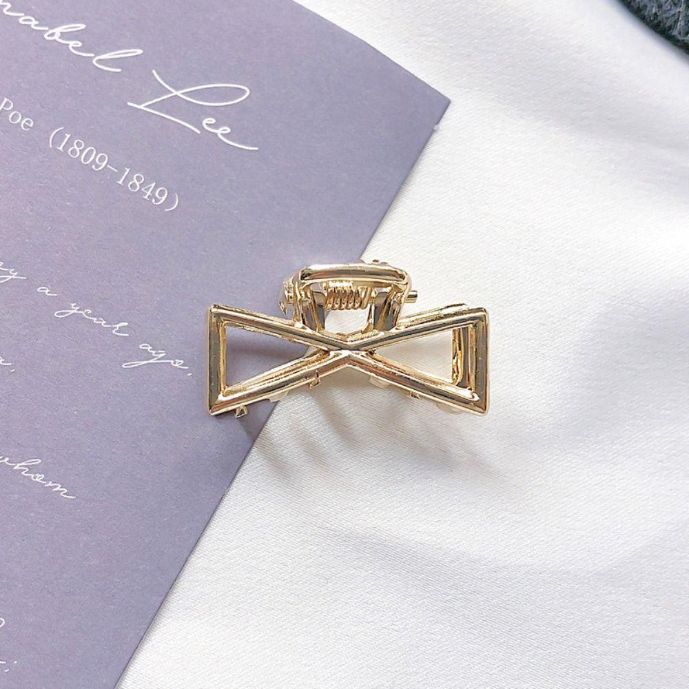 Metal Starfish Hair Claw Hair Clip Mini Hair Claw Retro Shell Hair Crab Clip  Women