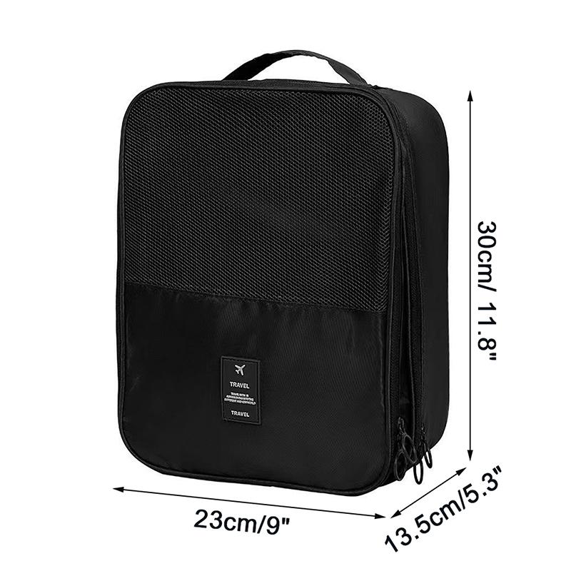 Travel Shoe Storage Bag Portable Luggage Storage Bag Travel Bag Three-Layer Storage Shoe Bag