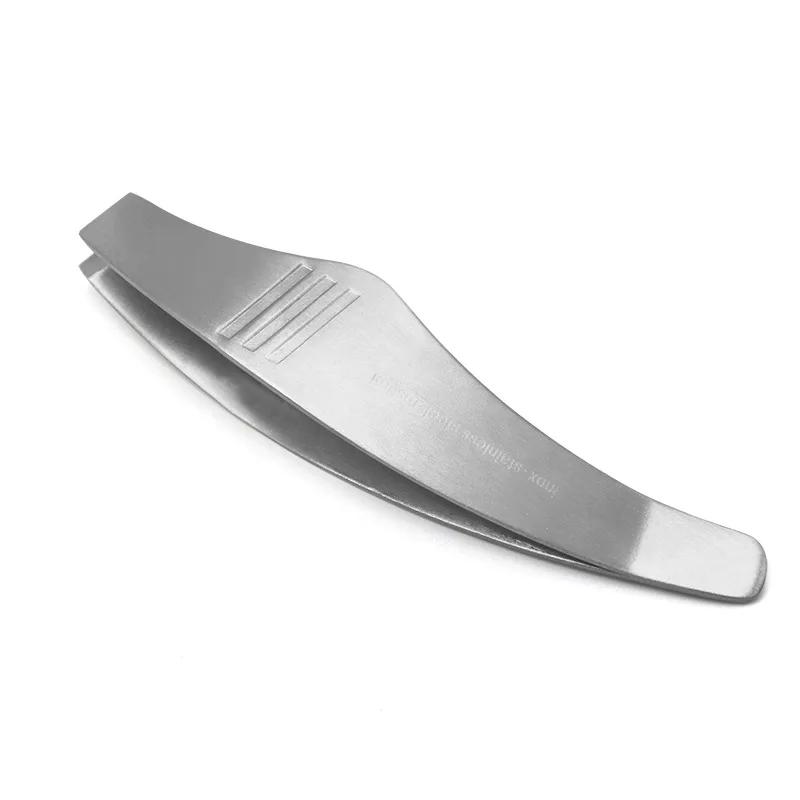 Fish Bone Tweezers Stainless Steel Pincer Clip Puller Remover Tongs Fish Bone Plucking Clamp Kitchen Gadgets Seafood Tools