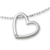 Collier Femme - Miore - MSL001N - Pendentif Coeur - Argent 925 - Diamant 0.01 Cts