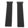 Magnetic Watch Band 26mm Sweat Proof Silicone Watch Strap Quick Release Watchband for Vertix 2 Black