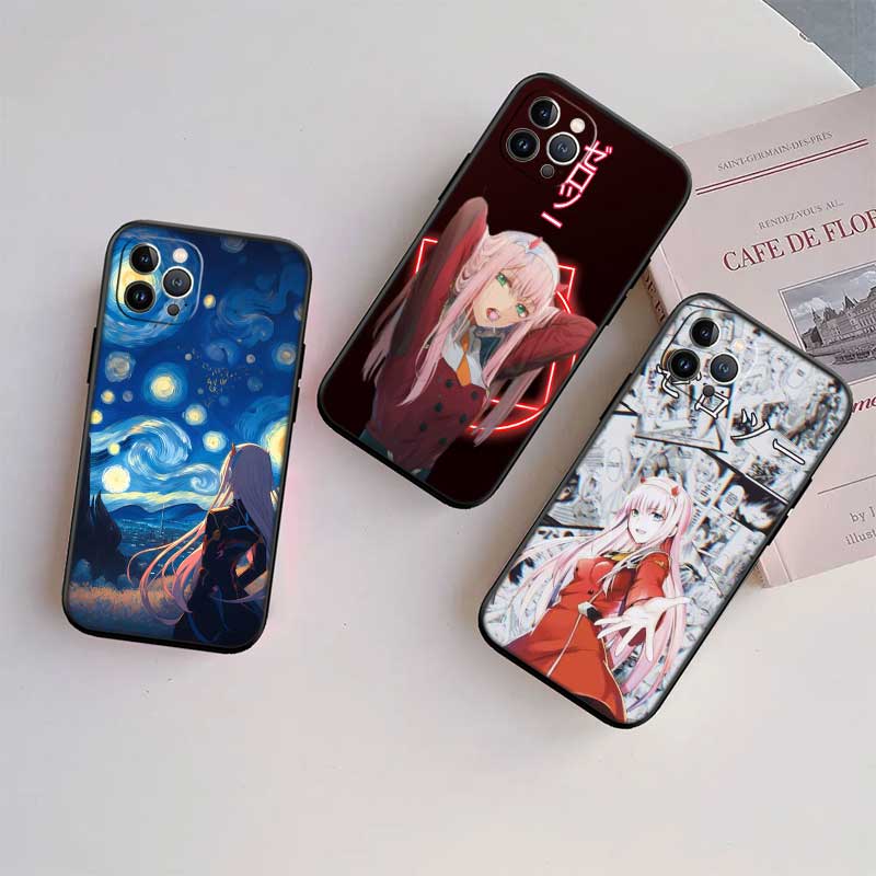 UP50 Zero Two Phone Case for OPPO A40 A60 A80 A15 A16 A16K A12 A17 A17K A54 A54S A53 A53S A55 A56 A57 A98 F23