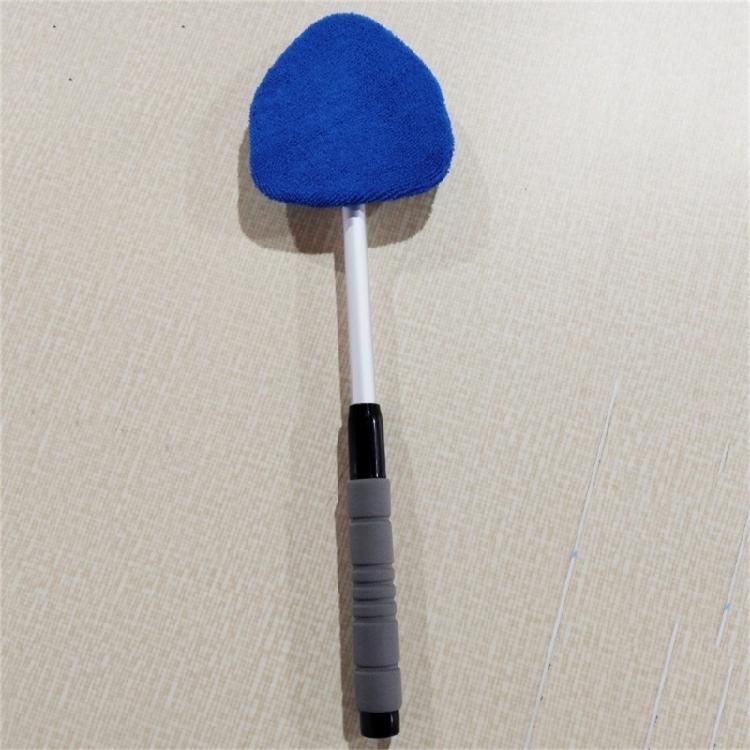 Windshield Cleaning Set Features Telescoping Rod And 6 Washable Microfiber Cleaning Pad