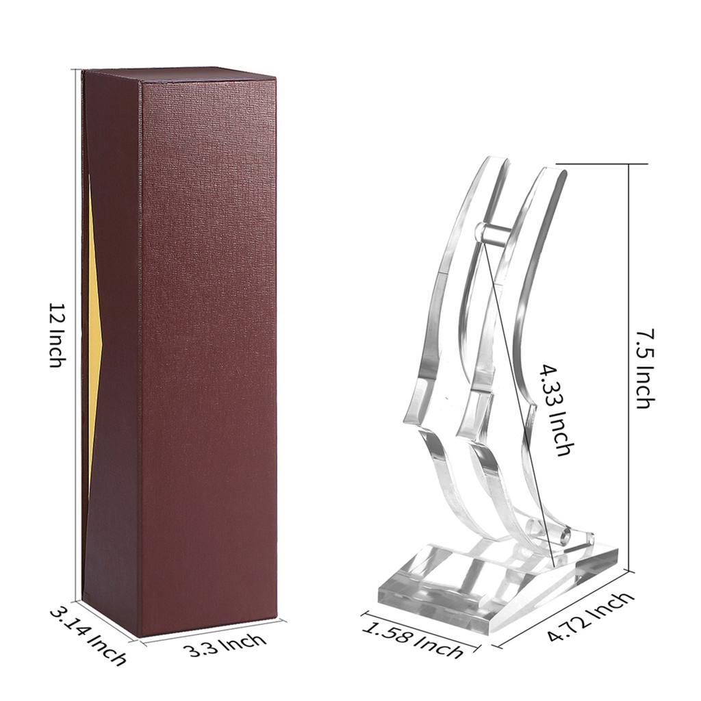 Long Stem Dipped 24k Gold Trim Red Rose In Gold Gift Box with Stand (green Rose with Stand)