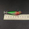5pcs UV Tinsel Squid Jig Lure 5Pcs Per Set Saltwater Squid Lure Sharp Eging Bait  Saltwater Fishing